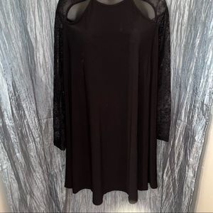 Black sexy back dress